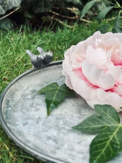 Fuglebad Zink - Flere størrelser