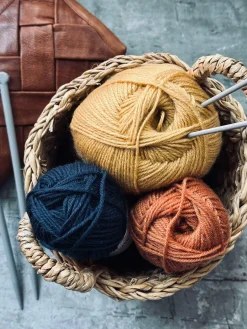 Garn Akryl 200 gram - Gul