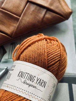 Garn Polyester 50 gram - Orange