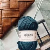 Garn Polyester 50 gram - Petrol blå
