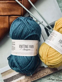 Garn Polyester 50 gram - Petrol blå