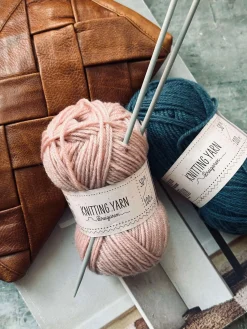 Garn Polyester 50 gram - Rosa