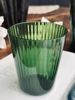 Glas Claire 300ml. Grøn - 2 stk.