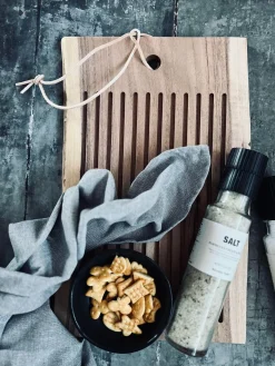 Grå viskestykker - Sæt af 3 stk