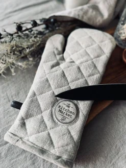 Grillhandske - Stone washed