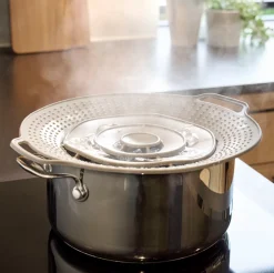 Grydelåg med overkogningssikring