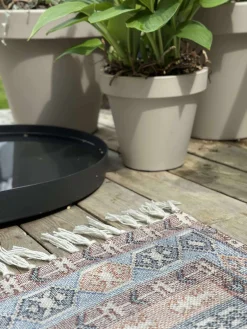 Gulvtæppe Aisha Blå - Flere størrelser