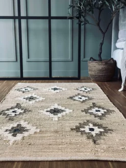 Gulvtæppe Beige - Flere størrelser