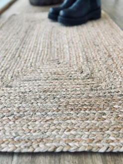 Gulvtæppe i jute - Måtte 60x90cm