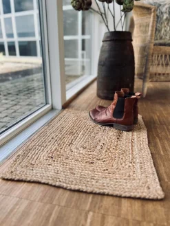 Gulvtæppe jute – 50x70cm