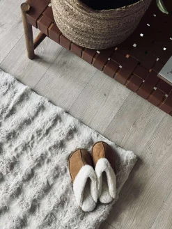 Gulvtæppe Plys - 60x90 Beige