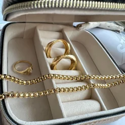 Halskæde Aleandre 18k forgyldt - 59cm