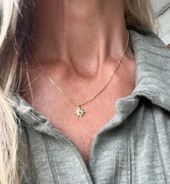 Halskæde Amanda 18K forgyldt sterling sølv