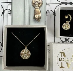 Halskæde Becky 18K forgyldt