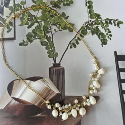 Halskæde Cille - med perlemix