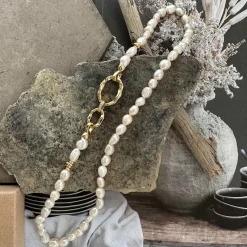 Halskæde Cindy 18K forgyldt