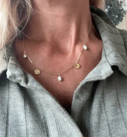 Halskæde Darcy 18k forgyldt Sterling sølv