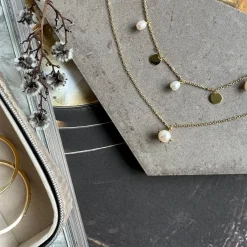 Halskæde Darcy 18k forgyldt Sterling sølv