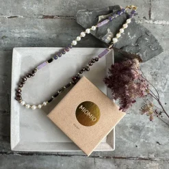 Halskæde Evelyn 18K forgyldt