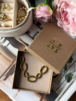 Halskæde GIO - Vandfast - Forgyldt