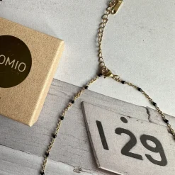 Halskæde Hollie 18k forgyldt - Vandfast