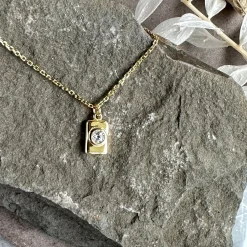 Halskæde Jayne 18K forgyldt