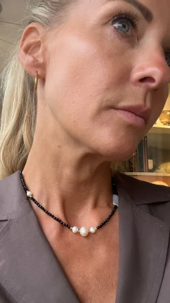 Halskæde Jessie 18K forgyldt