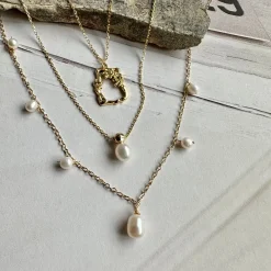 Halskæde Joanna 18K forgyldt Sterling Silver