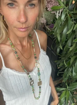 Halskæde Juliette Emerald