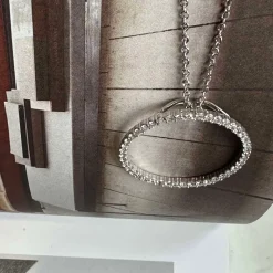 Halskæde Kendal - rhodium belagt