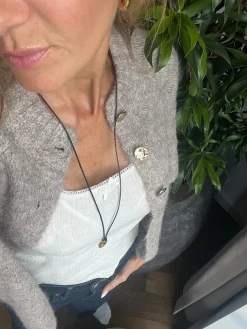 Halskæde Kenya forgyldt