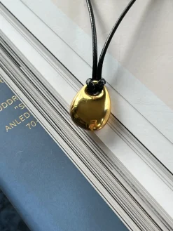 Halskæde Kenya forgyldt