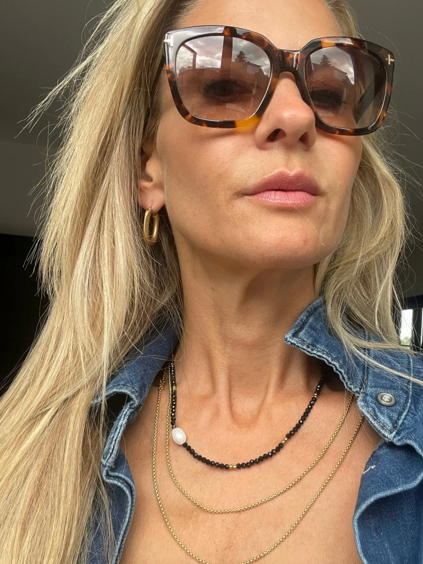 Halskæde Lina m. Ferskvandsperler