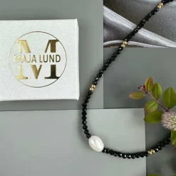 Halskæde Lina m. Ferskvandsperler