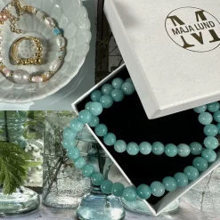 Halskæde Mary Aqua