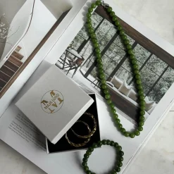 Halskæde Mary Emerald