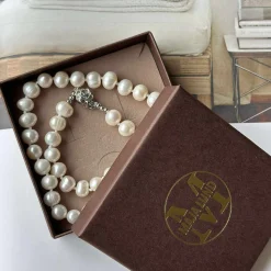 Halskæde NURI - Ægte Ferskvandsperler