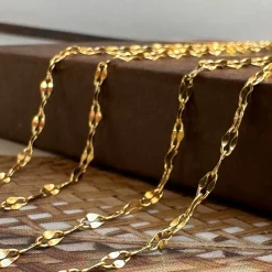 Halskæde Serafina forgyldt