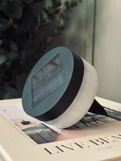 Havebelysning med solceller