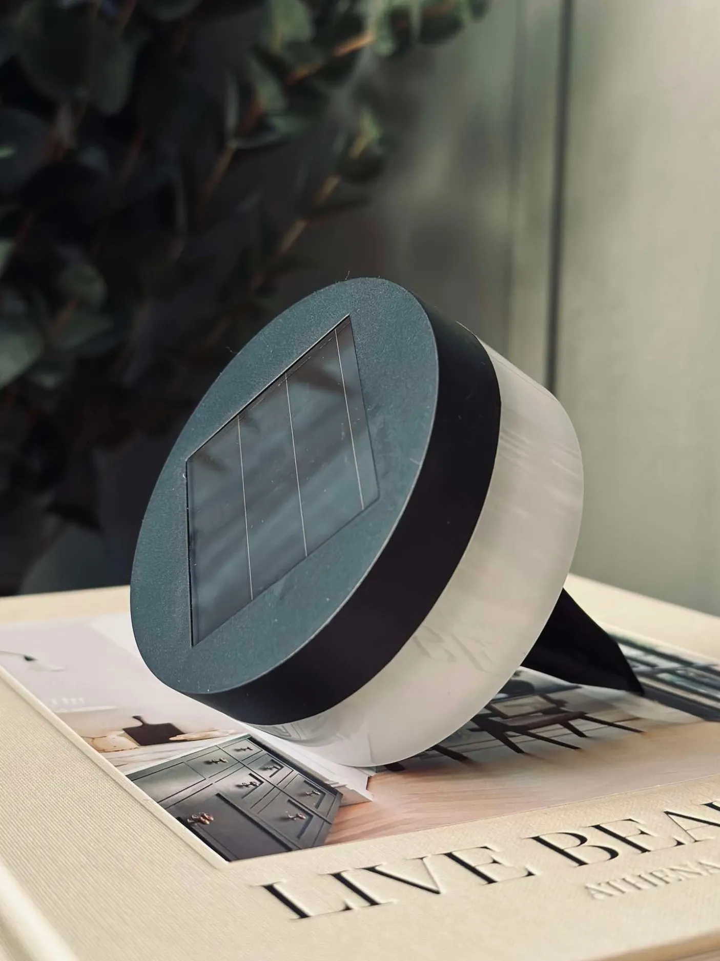 Havebelysning med solceller