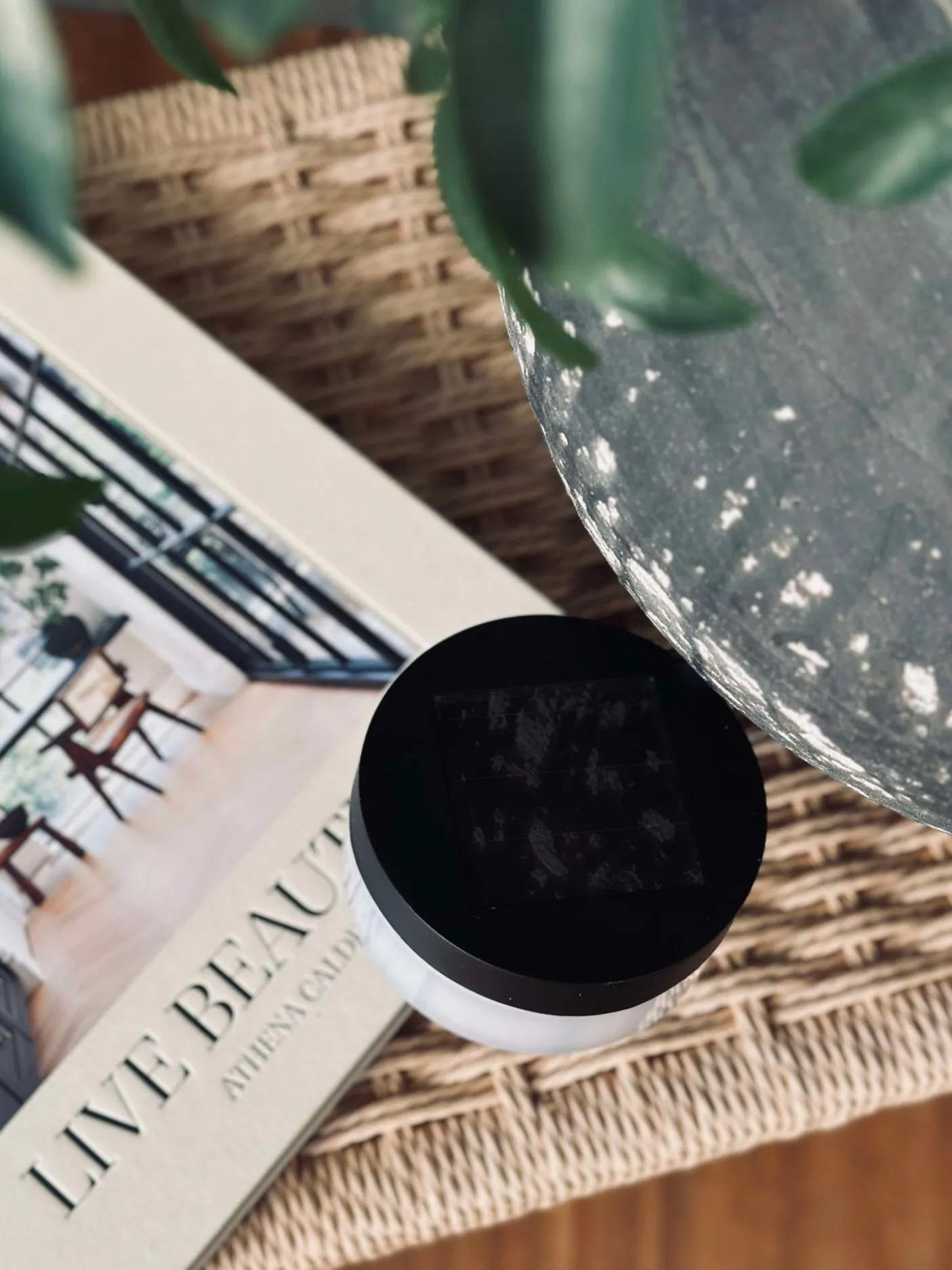 Havebelysning med solceller