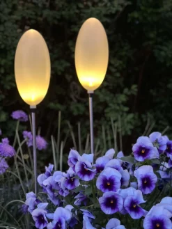 Havelampe JUNA med solar