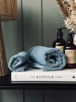 Håndklæde Blå - 50x100