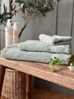 Håndklæde Grøn - 50x100