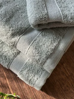 Håndklæde Grøn - 50x100