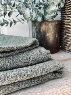 Håndklæde Oliven - 70x140cm Øko-tex