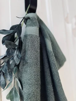 Håndklæde Oliven - 70x140cm Øko-tex