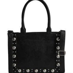 Håndtaske med nitter