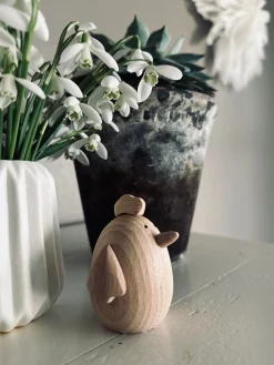 Høne 7cm – Bøg lille