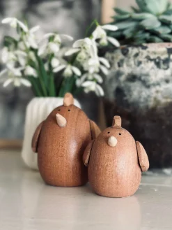 Høne 8,8cm – Sabeltræ stor